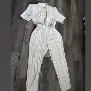 Elegant White Jumpsuit